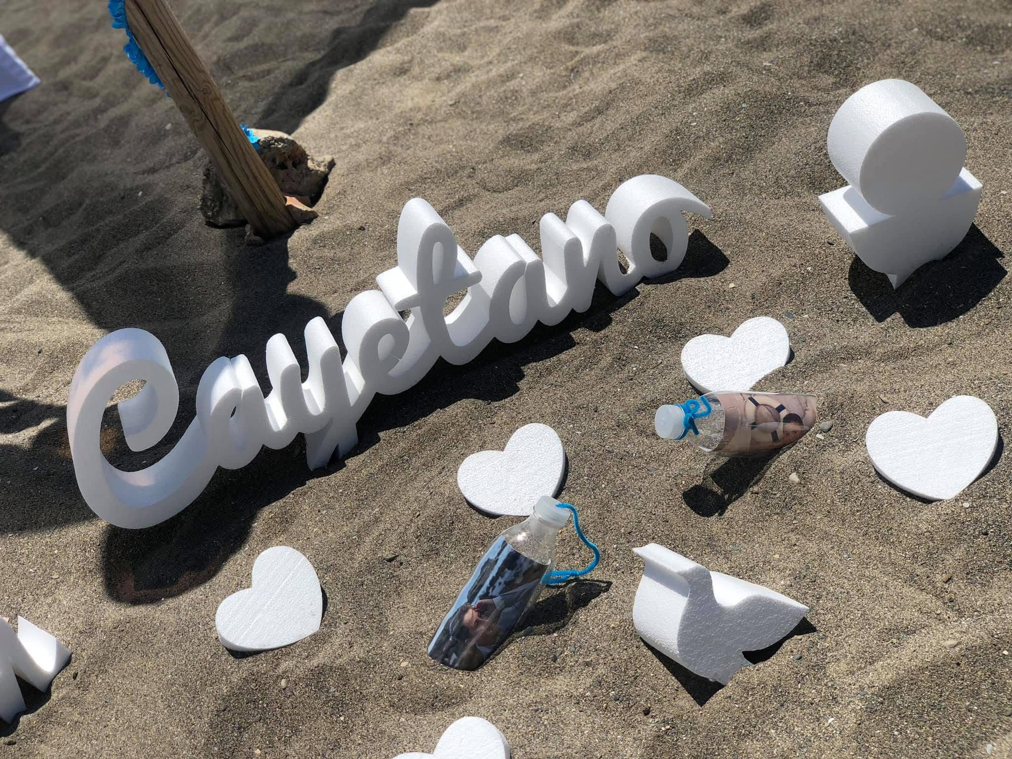 Decoración personalizada para comunión familiar